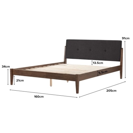 HECKER/DREAMAX Bed & Gemini Mattress Bundle