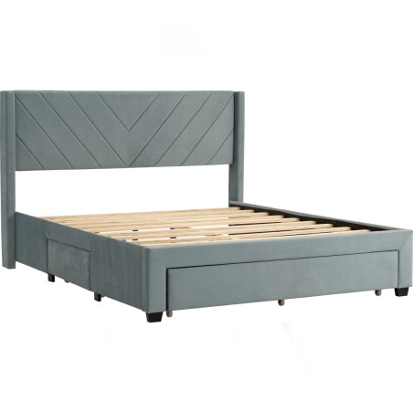 MILA Upholstered Storage Bed