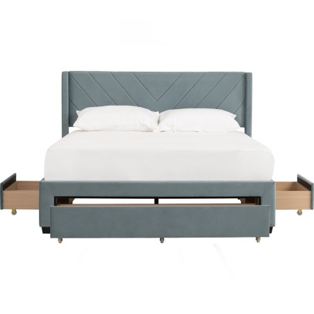 MILA Upholstered Storage Bed