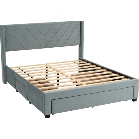 MILA Upholstered Storage Bed