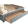 MILA Upholstered Storage Bed - JIJI.SG