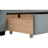 MILA Upholstered Storage Bed - JIJI.SG