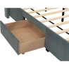 MILA Upholstered Storage Bed - JIJI.SG