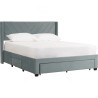 MILA Upholstered Storage Bed - JIJI.SG