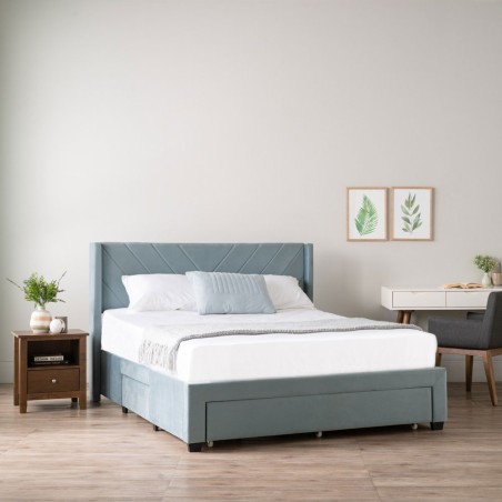 MILA Upholstered Storage Bed