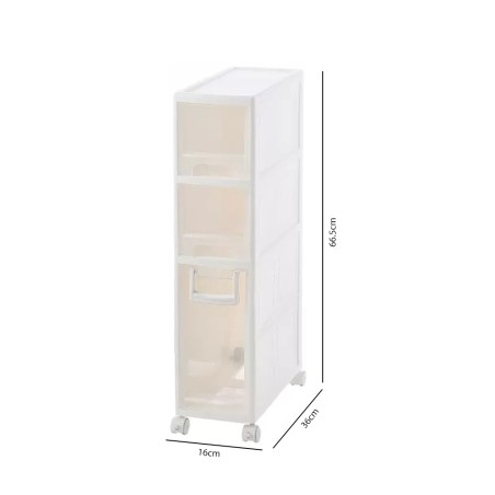 RADFORD Movable Slim Drawer Cabinet