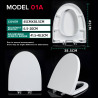 ONES Osten Toilet Bowl Cover - JIJI.SG