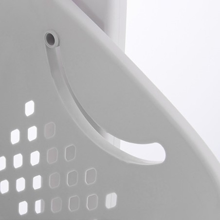 JINEX Laundry Basket with Towel Rack