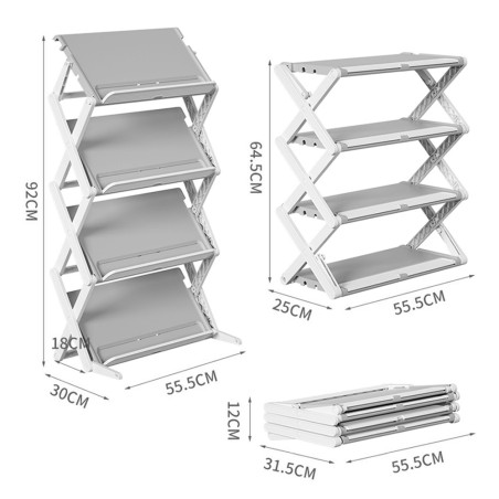 ABEY Foldable Shoe Rack