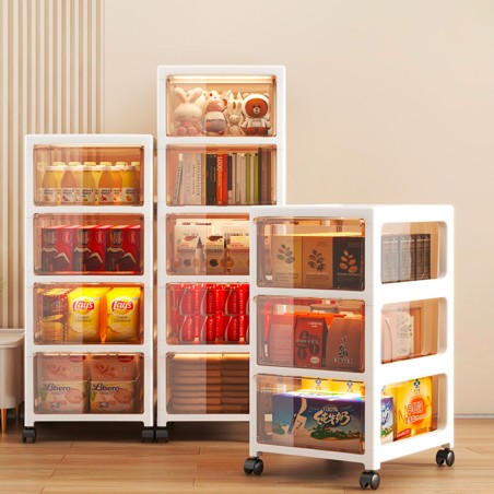 SAMEYA Storage Cabinet with Castors