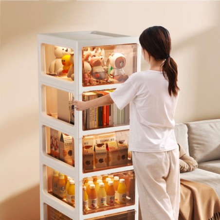 SAMEYA Storage Cabinet with Castors