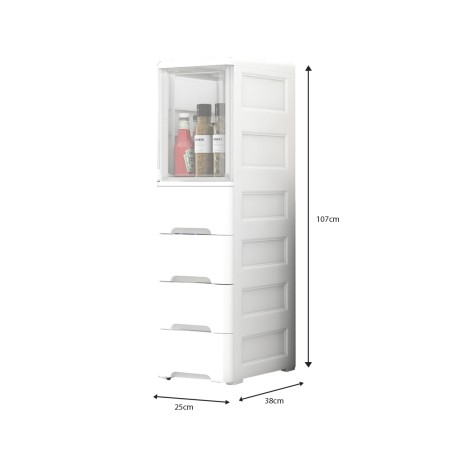 TACITO Storage Cabinet with Castors