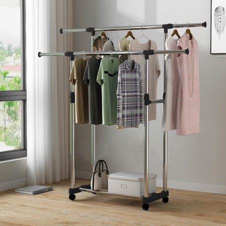 TRIND Adjustable Laundry Clothes Rack