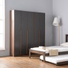 MANDO Wardrobe with 3 Doors