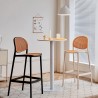 PARTHENIA Bar Stool with Backrest PARTHENIA Bar Stool with Backrest