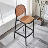 PARTHENIA Bar Stool with Backrest PARTHENIA Bar Stool with Backrest