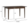 LINDO Extendable Dining Table - JIJI.SG