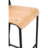 INGEL Bar Stool with Backrest - JIJI.SG