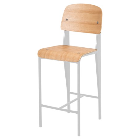 INGEL Bar Stool with Backrest