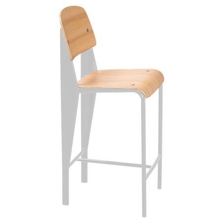 INGEL Bar Stool with Backrest