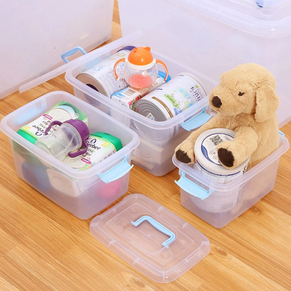 Transparent Bundle of 3 Storage Box - JIJI.SG