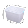 Transparent Bundle of 3 Storage Box - JIJI.SG
