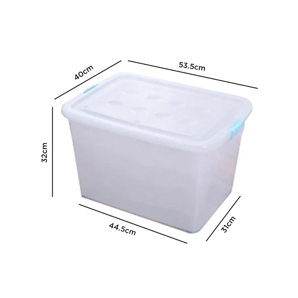 Transparent Bundle of 3 Storage Box - JIJI.SG