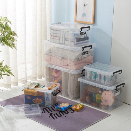 BLASIUS Stackable Transparent Storage Box