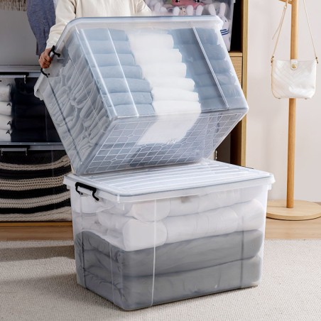 BLASIUS Stackable Transparent Storage Box