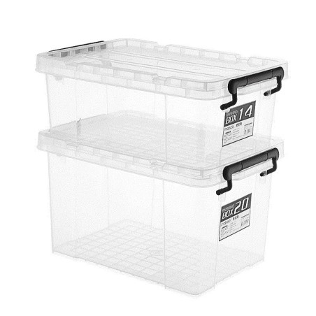 BLASIUS Stackable Transparent Storage Box