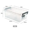 BLASIUS Stackable Transparent Storage Box - JIJI.SG
