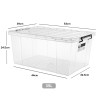BLASIUS Stackable Transparent Storage Box - JIJI.SG