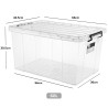 BLASIUS Stackable Transparent Storage Box - JIJI.SG