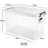 BLASIUS Stackable Transparent Storage Box - JIJI.SG