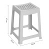 HEMMING Stool, Stackable - JIJI.SG