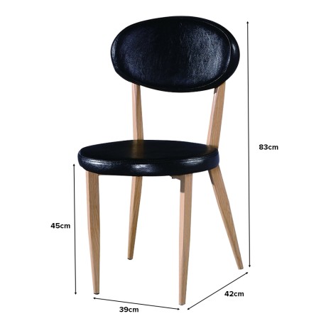 (AS-IS) Oak-Ton Dining Chair