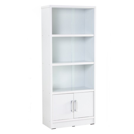 HAVIR Display Cabinet with Glass Door