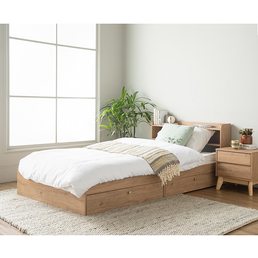 DAKO Bed Frame with Storage Drawers - JIJI.SG