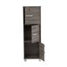 NAOMI Cabinet Bookcase with Keylock - JIJI.SG