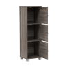 NAOMI Cabinet Bookcase with Keylock - JIJI.SG