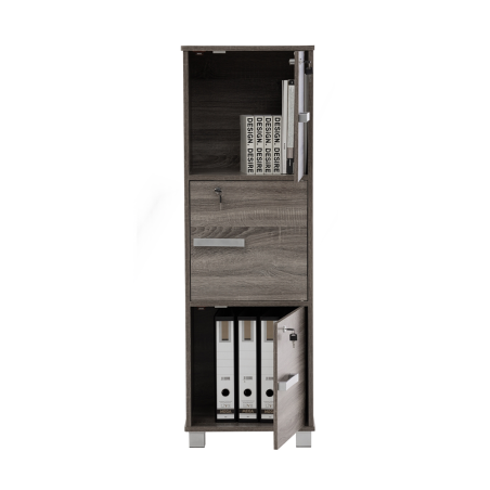 NAOMI Cabinet Bookcase with Keylock NAOMI Cabinet Bookcase with Keylock