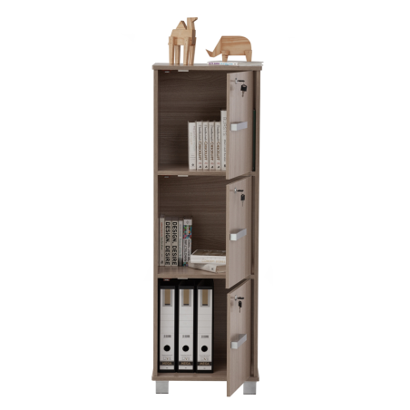 NAOMI Cabinet Bookcase with Keylock NAOMI Cabinet Bookcase with Keylock