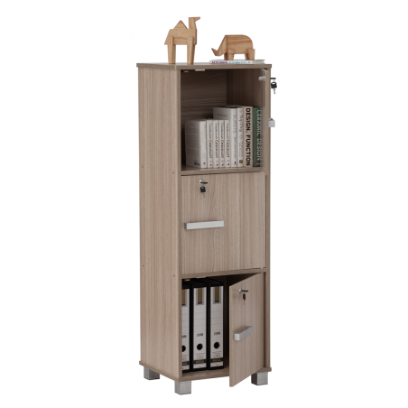 NAOMI Bookcase with Keylock