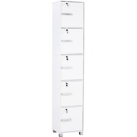 NAOMI Cabinet Bookcase with Keylock NAOMI Cabinet Bookcase with Keylock