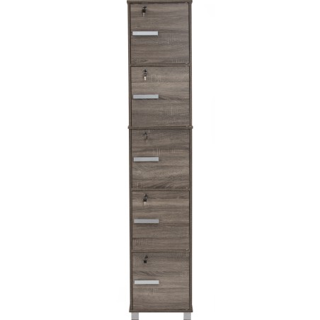 NAOMI Cabinet Bookcase with Keylock NAOMI Cabinet Bookcase with Keylock