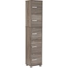 NAOMI Cabinet Bookcase with Keylock - JIJI.SG