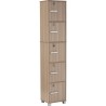 NAOMI Cabinet Bookcase with Keylock - JIJI.SG