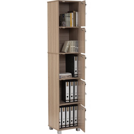 NAOMI Cabinet Bookcase with Keylock NAOMI Cabinet Bookcase with Keylock