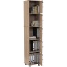 NAOMI Cabinet Bookcase with Keylock - JIJI.SG