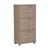 NAOMI Cabinet Bookcase with Keylock - JIJI.SG